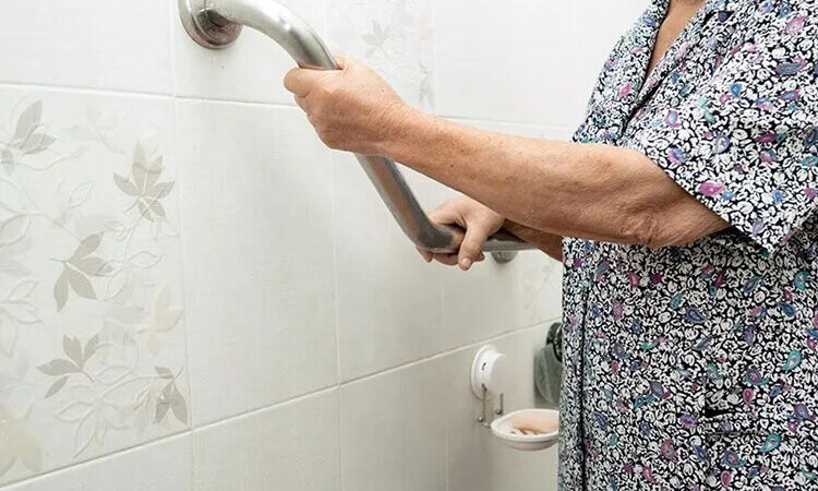 slip-resistant bathroom flooring