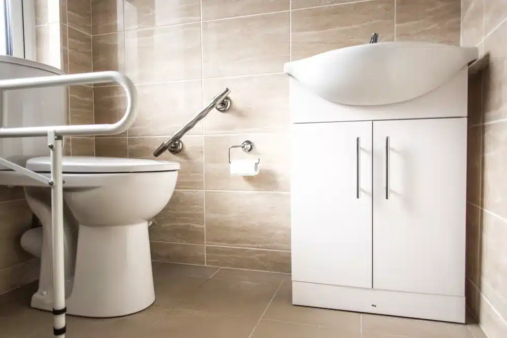 preventing slips in the bathroom