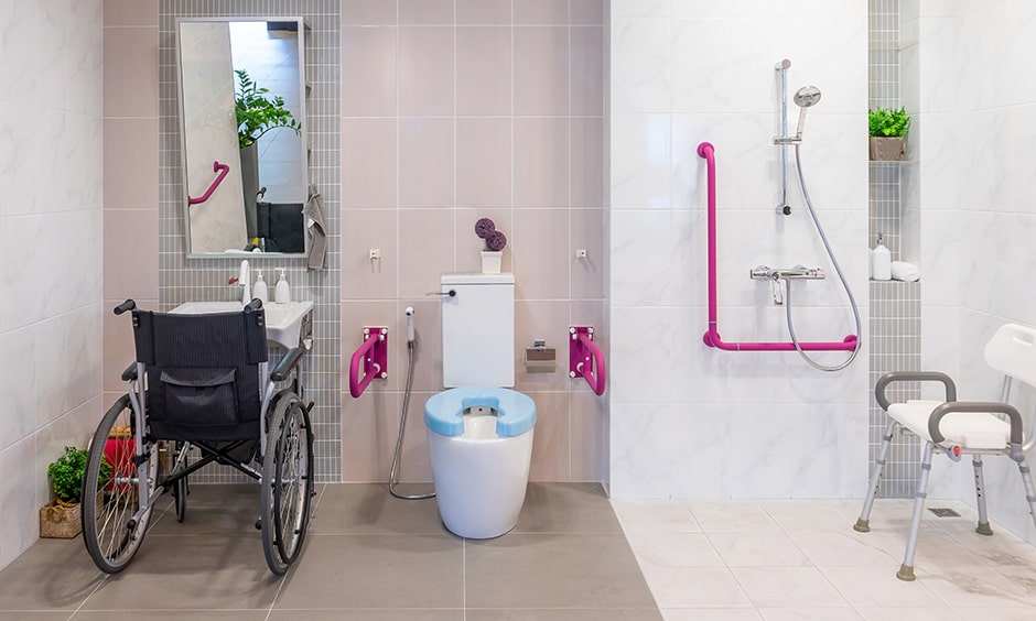 how to make a bathroom safe for elderly