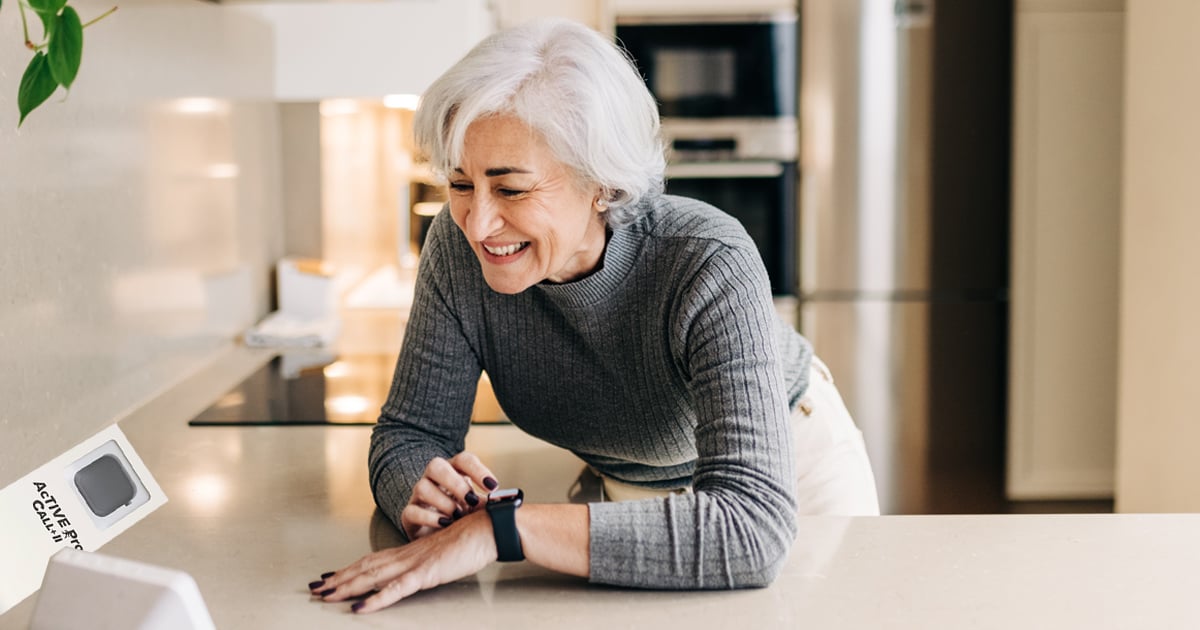 easy charging smartwatch for elderly